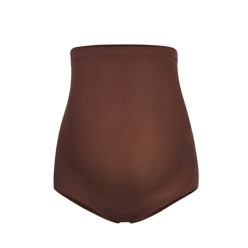 CT1202a SKIMS NWOT MATERNITY SCULPTING HIGH WAIST BRIEF COCOA 2 AVAILABLE